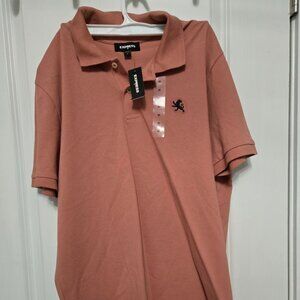 NWT mauve Express polo medium
